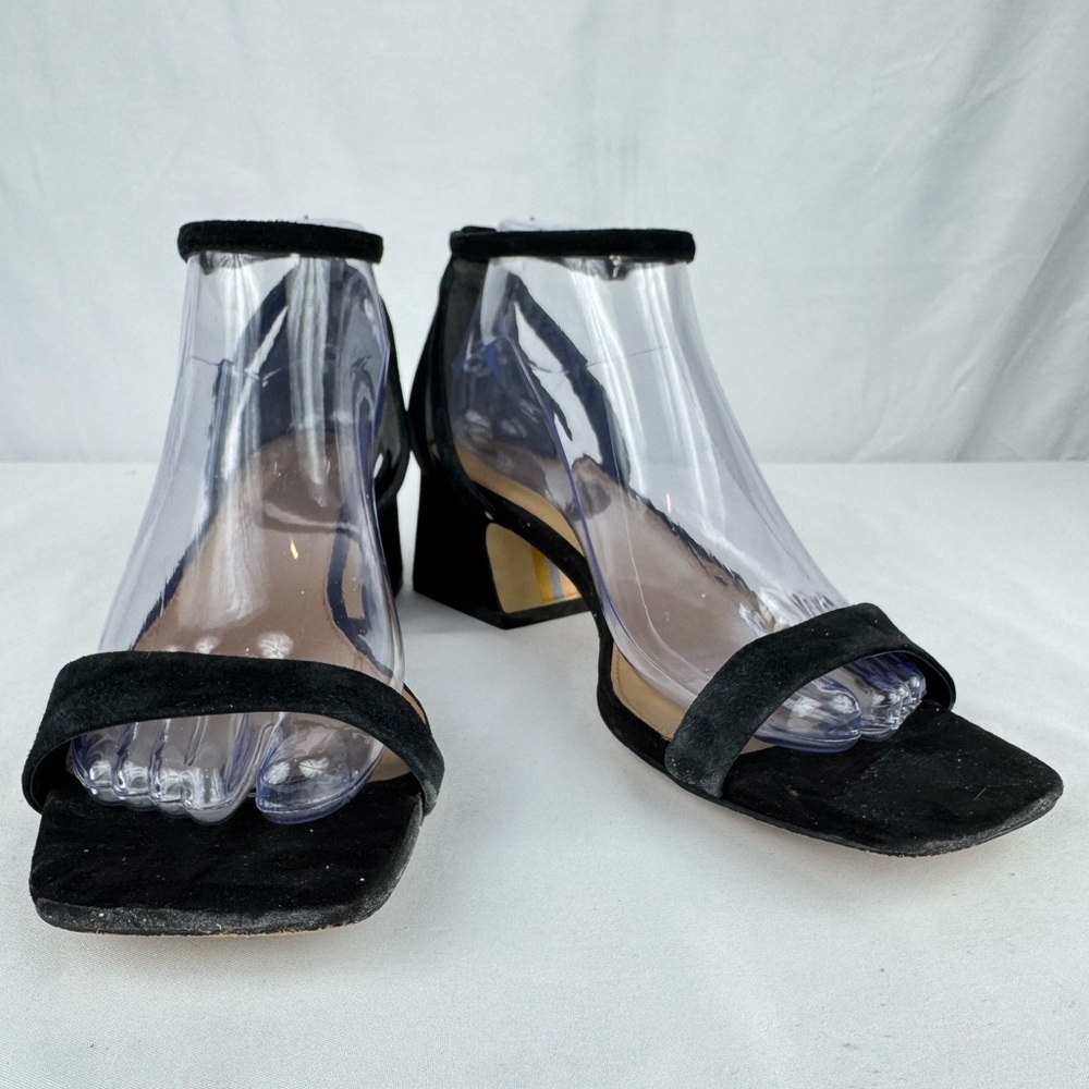 Sam Edelman “Wilson” Suede Block Heel